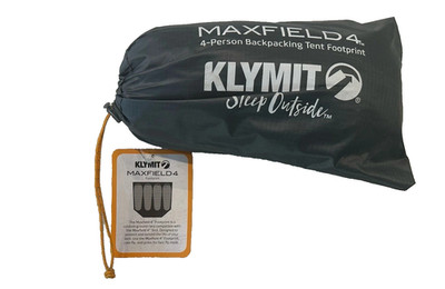 Klymit Maxfield4 4-person Footprint 85x95 14.5oz Camping Hiking Ground Tarp