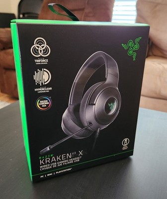 Razer Kraken V3 X Wired USB Gaming Headset - Open Box