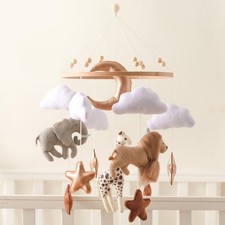 Baby Mobile for Crib, Baby Crib Mobile for Boys Girls, Baby Mobile for Bassin...