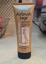 Sally Hansen Airbrush Legs Makeup, Medium, Water Resistant, 4 fl oz