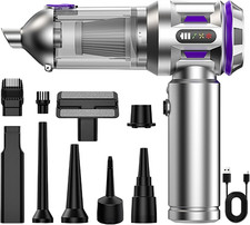 Handheld Vacuum Cleaner Cordless 20000Pa 4 in 1 Ash Vacuum Cleaner&Air Blower&Pu