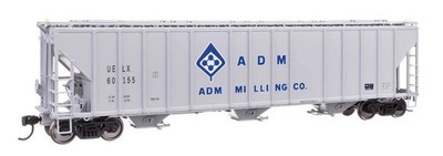 Walthers HO 55' Evans 4780 Covered Hopper ADM-Milling UELX #60155 106171