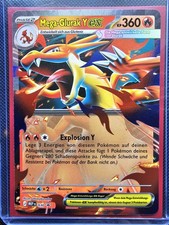 Pokemon Mega Glurak Y EX MEP 030 Black Star P...