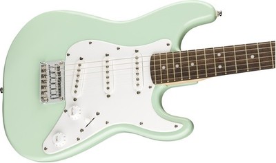Fender Squier 3/4-Size Kids Mini Strat - Surf Green | eBay