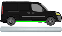 Schweller FüR Fiat Doblo Maxi 2001 - 2010 Rechts