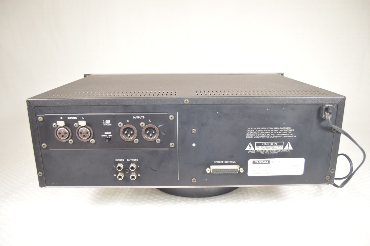 Tascam 122 MKIII MK3 Professional 3-Head Cassette Deck Tested