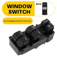 Front Left Door Master Main Power Window Switch For Honda CR-V CRV 2012-2013