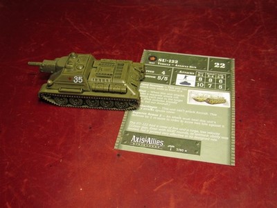 Axis & Allies Miniatures 07/60: SU-122 c
