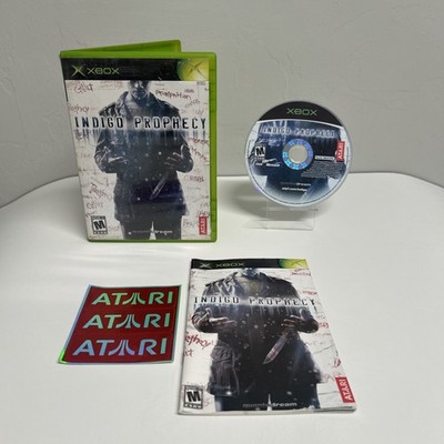 Indigo Prophecy (Microsoft Xbox, 2005) CIB & Tested W/ Atari Stickers