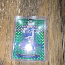 Panini 2024 Mosaic DeForest Buckner Green Mosaic Prizm #97 Colts Football Card