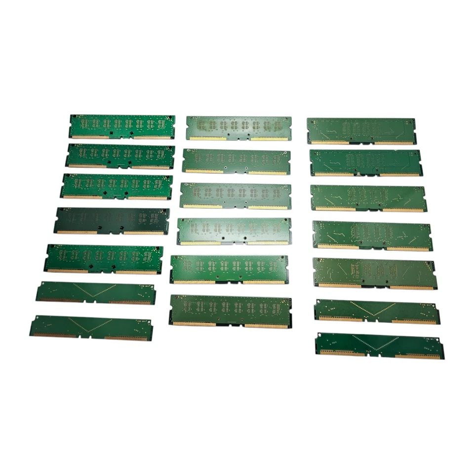 Rambus 184-Pin RDRAM RIMM Memory Modules Lot - 1x64MB 15x128MB 4xBlank - Image 2 of 4
