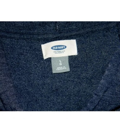 Old Navy Women’s Jacket Size L Blue Full Zip Pockets Old Navy California - Picture 3 of 4