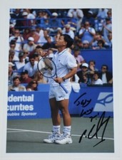 Michael Chang Tennis Player USA Hand Signed Photo 13x18 cm 7" x 5" Fast Postage