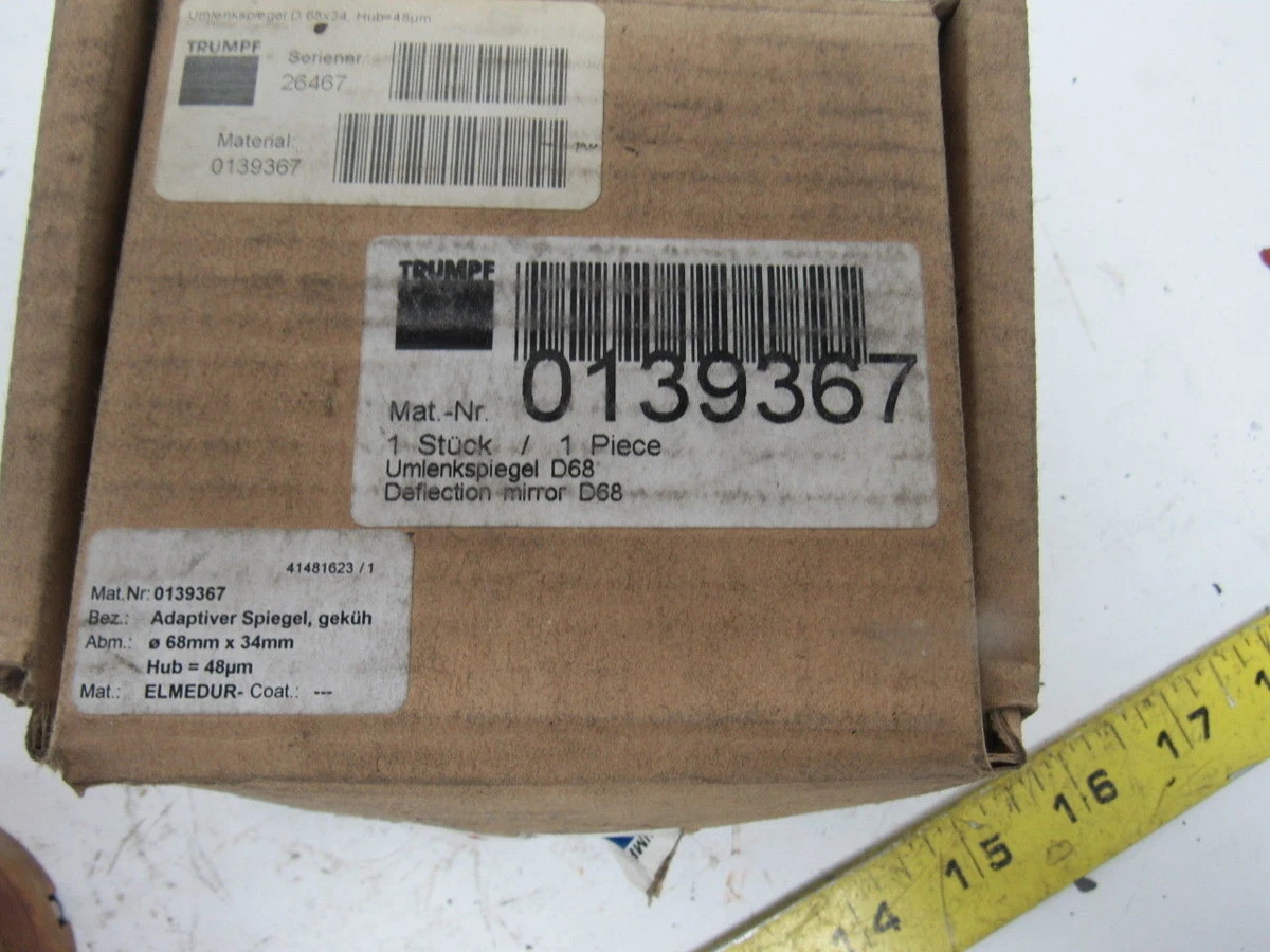 Trumpf 0139367 Deviating Laser Mirror | eBay 