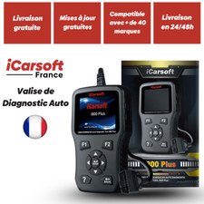 iCarsoft i800+ | Valise de diagnostic auto en Français | Outil OBD2 multimarques
