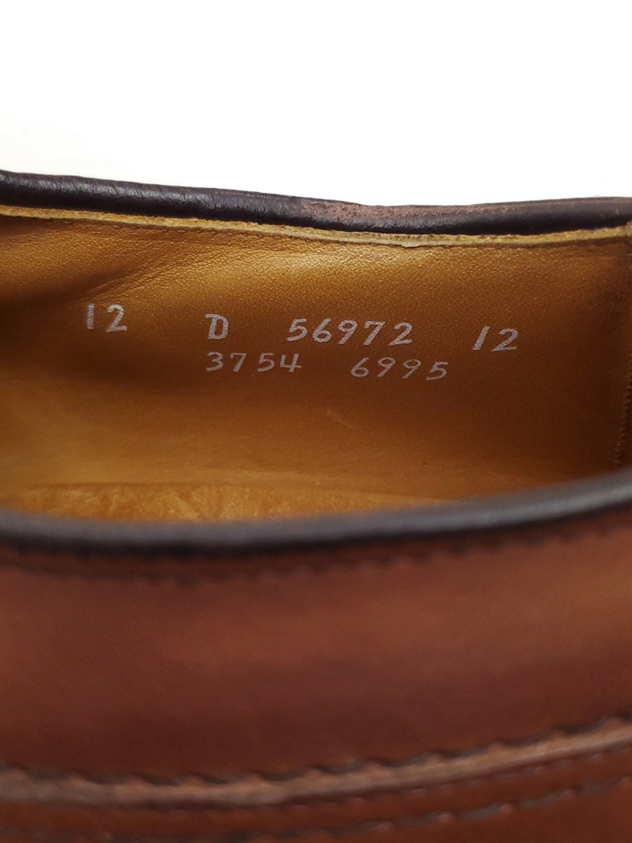ALLEN EDMONDS STOCKBRIDGE 3754 Chile Brown Leather Ox Shoes  display picture 2