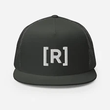 Residente Hat R Residente Cap (Embroidered Trucker Cap)