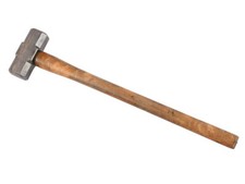 Plastic Sledge Hammer Toy Prop Wood Effect Weapon Fancy Dress Accessory 24''