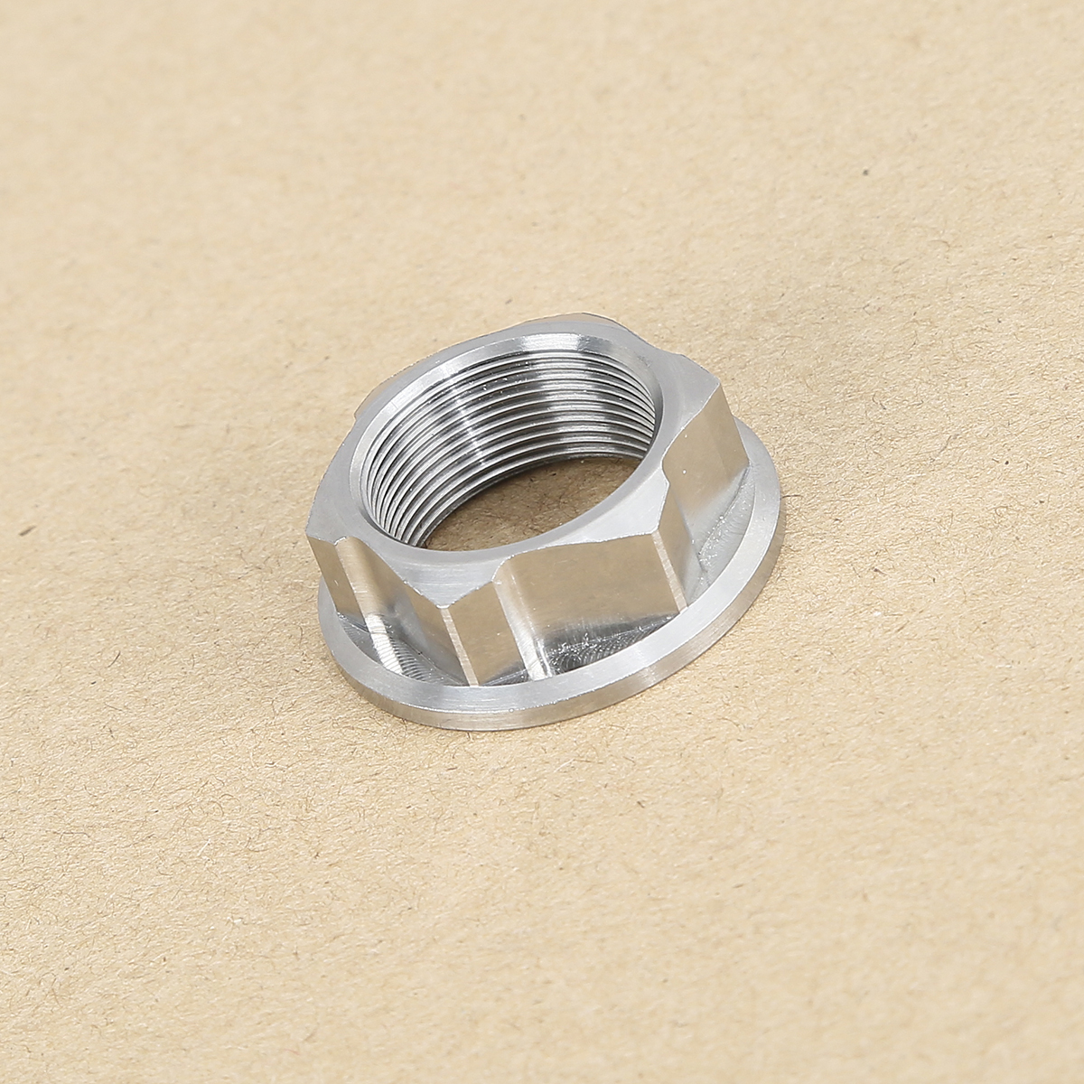 M22-P1.0mm Titanium Steering Stem Open Nut Fit For Yamaha R125 R1
