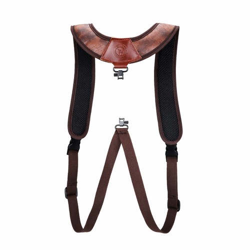 TOURBON Hunting Rifle Shotgun Suspender Gun Carry Rucksack Sling Swivels Padded - Picture 6 of 24