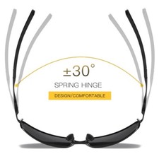 Aluminium Polarized Photochromic Sunglasses Men Driving Sports Chameleon Glasses 17