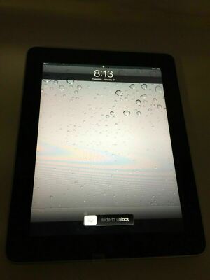 Apple IPad 16gb Model A1219 Space Gray 1st Generation | eBay