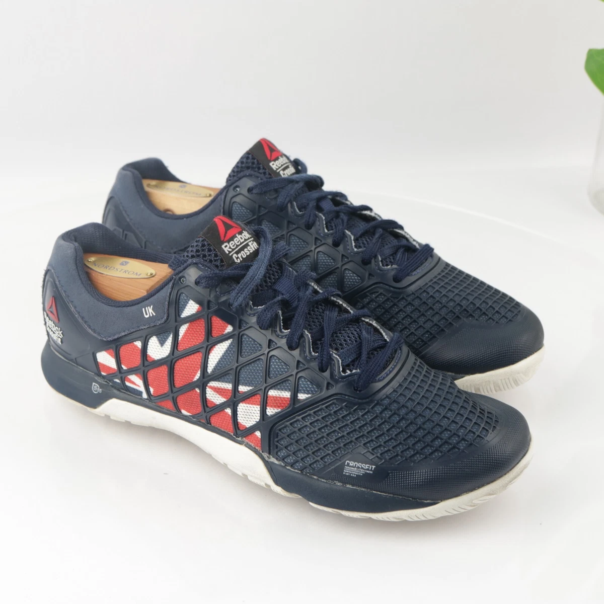 Reebok Crossfit Women&#039;s Nano UK Training Shoe 9 Blue Red White Flag Sneaker | eBay