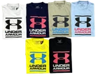 Men Under Armour Short sleeve Crew Neck T-Shirt Cotton Blend  brand new