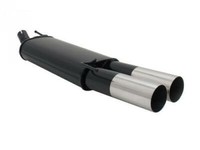 Novus Sportauspuff Gruppe N 2X90Mm Rl-Design Vw Golf Iii+Cab.(1Hxo) 1,8 55Kw