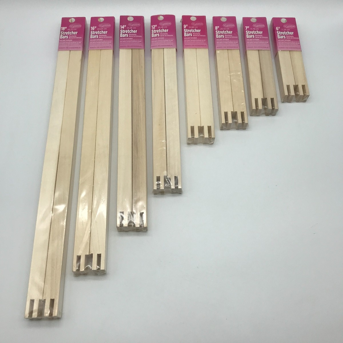 Frank A. Edmunds Mini Stretcher Bar Set, Assorted