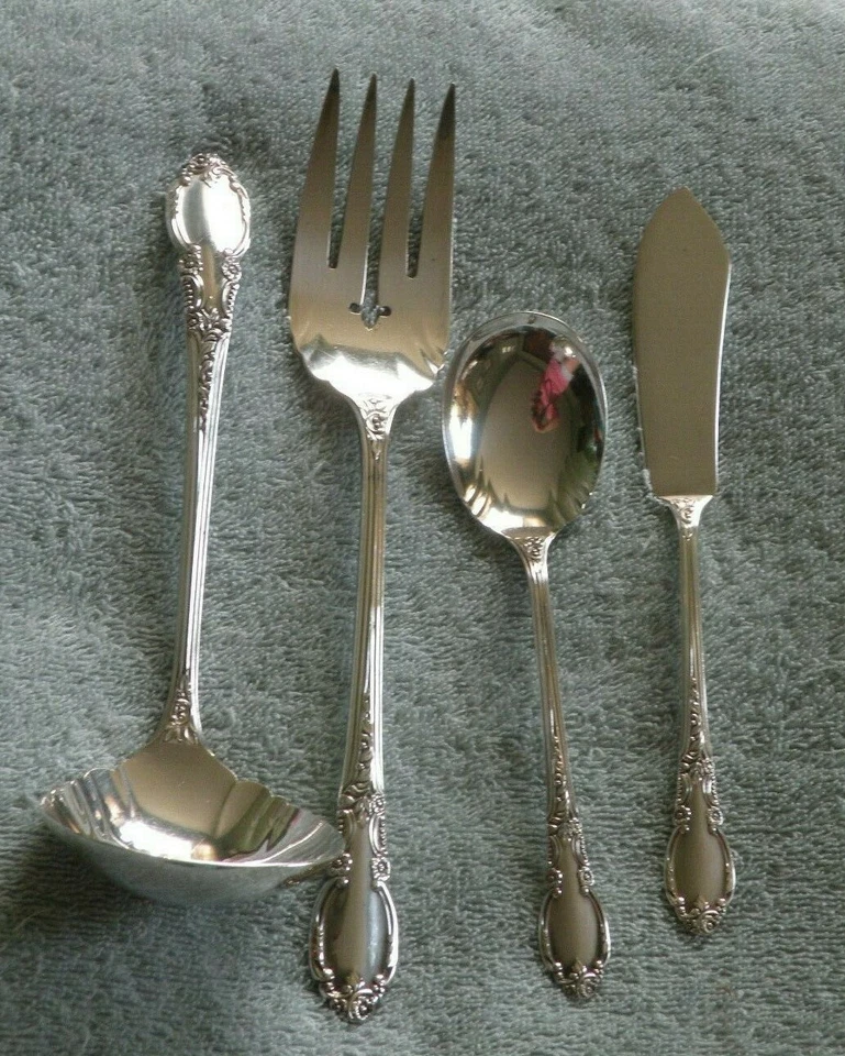 ENCHANTMENT - 1881 Rogers Oneida LTD cubiertos plateados / cubiertos - ELECCIÓN Foto 2 de 3