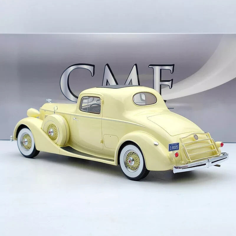 1936 Packard Super Eight Coupe Yellow 1/18 CMF CMF18005 | eBay