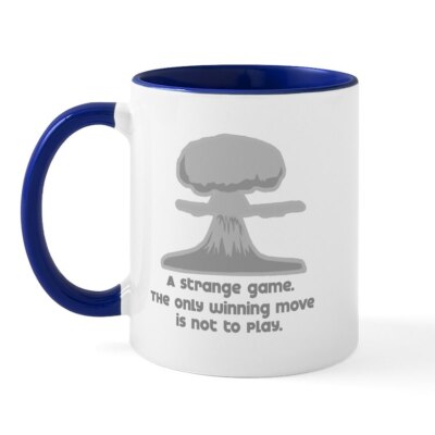 CafePress Winning Move [Wargames] Mug 11 oz Ceramic Mug (123446117)