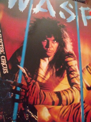 WASP 1986 Inside The Electric Circus LP France Vinyl PM 24 0648 1