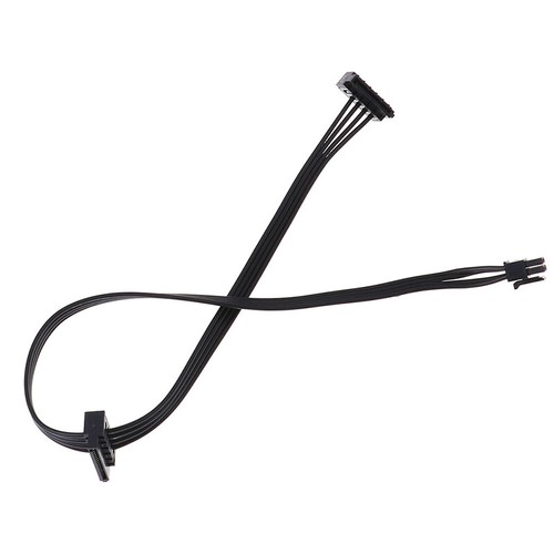 45CM mini 4 Pin to 2 Sata SSD power supply cable for lenovo M410 M610 M415 BuEI - Photo 8/9