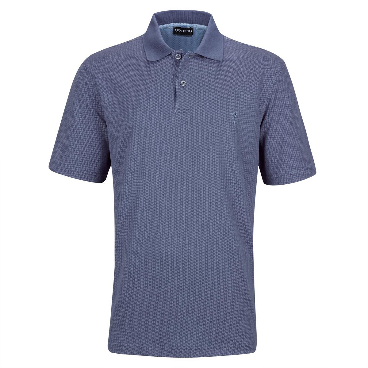 NWT Golfino Men's Chamonix Atlantis Blue Golf Polo 4338514 578 sz S M ML L  XL