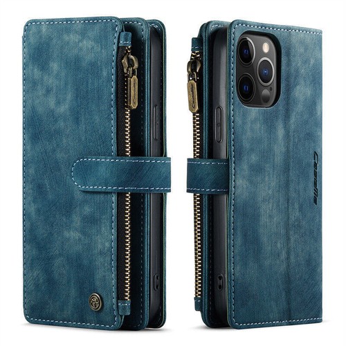 Zipper Leather Card Wallet Phone Case For iPhone 11 12 13 14 15 16 Pro Max XR XS - Picture 30 of 44