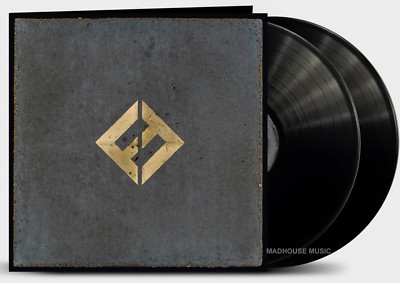 FOO FIGHTER LP x 2 Concrete and Gold 2017 Double Vinyl album GF. NEW + Downloads