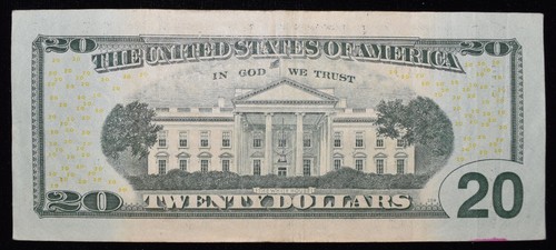 $20 dollar bill 2013 *with radar palindrome (SKU#89) - Picture 2 of 2