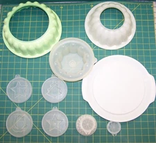 Tupperware 616, 1202, 620, 631, 632, 633 Jello Mold Replacement Pcs YOUR CHOICE