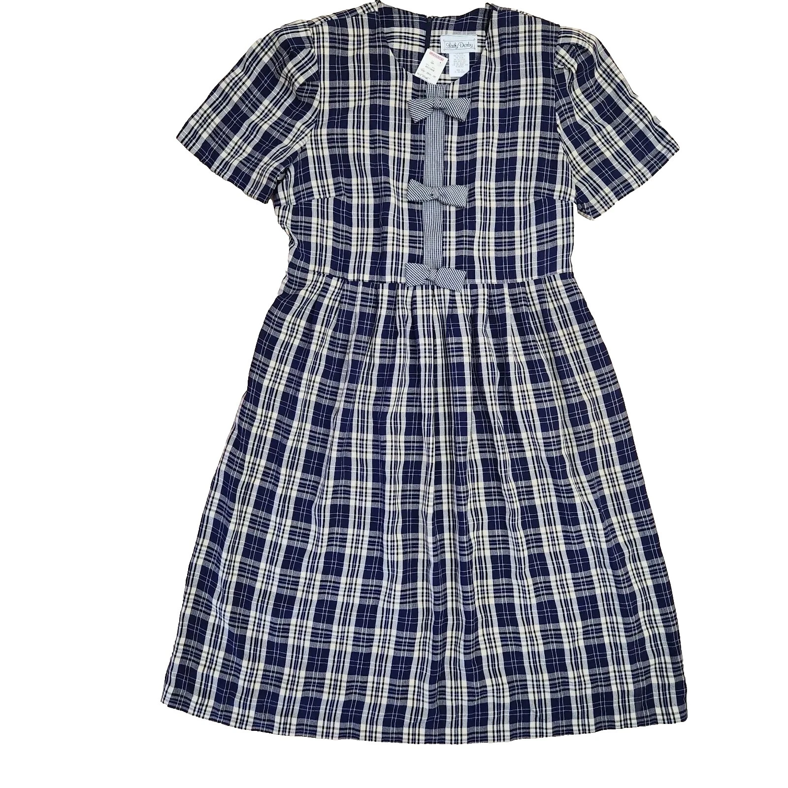 Vestidos escocesa plisada para Mujer