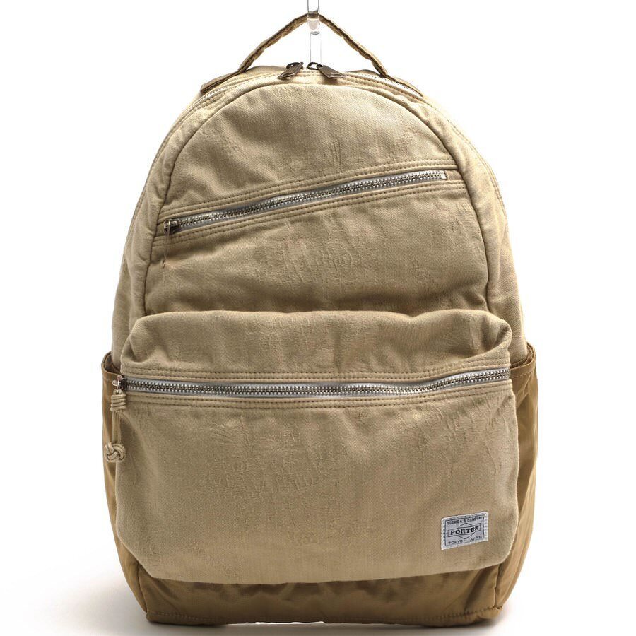 Porter Yoshida Bag Backpack 537-05348 Weave Daypack Cotton