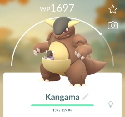  PoKeMon Kangama #0115 - NUR in PoGo tauschen 