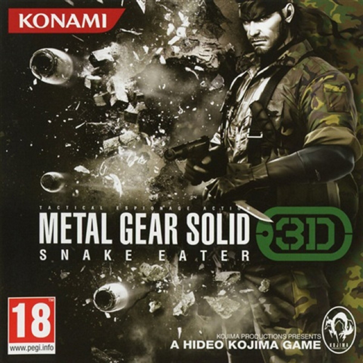 Metal Gear Solid Snake Eater 3D 3DS Nintendo Video Game Mint