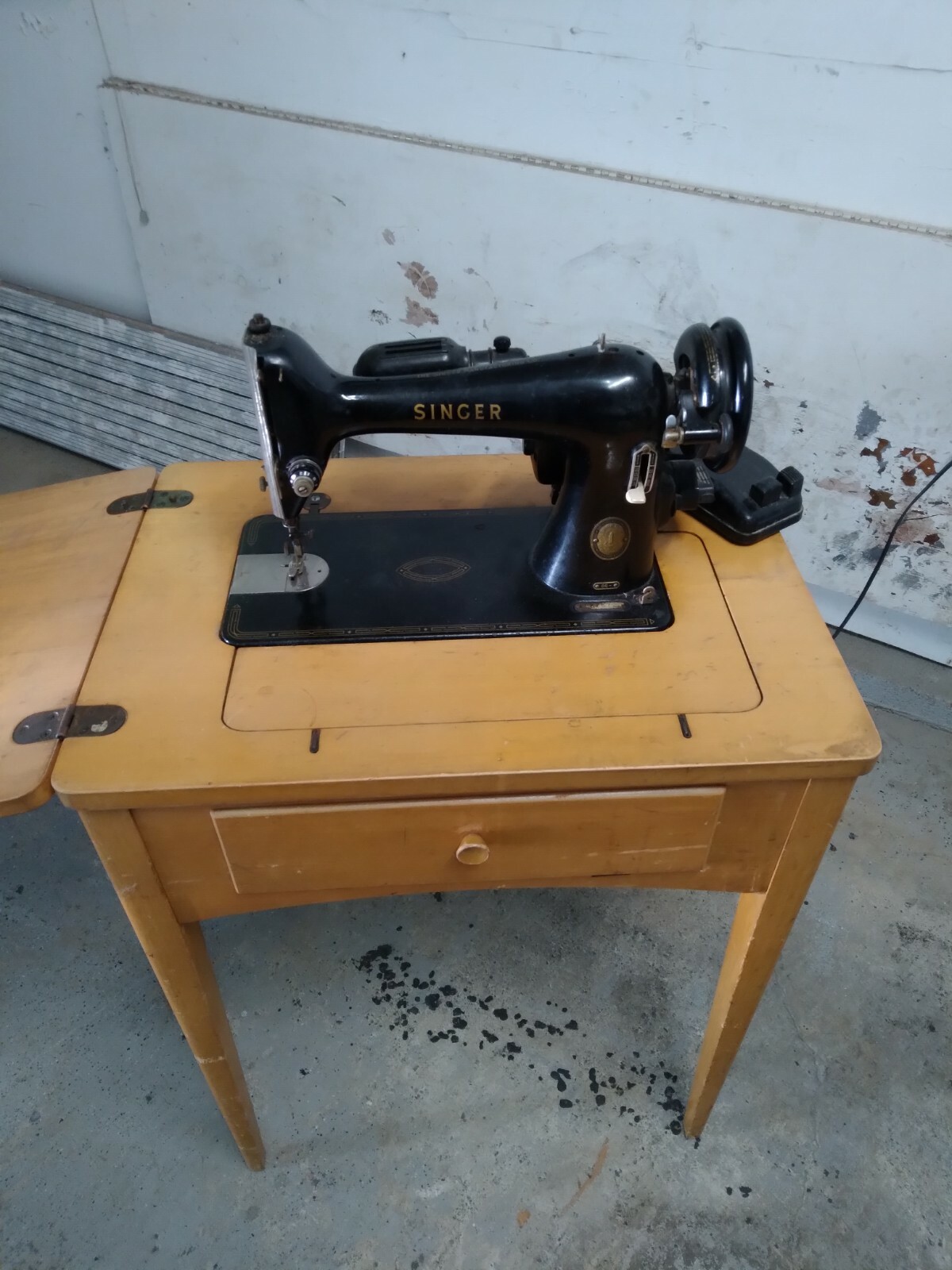 1954 singer sewing machine with table eBay