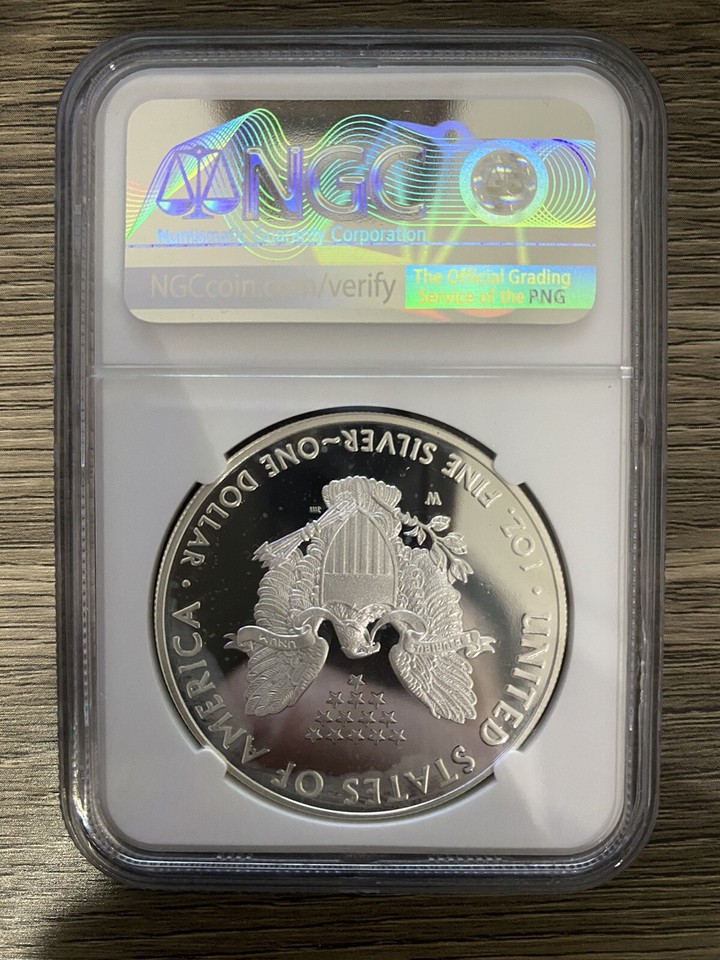 2020 W END of WORLD WAR II 75th ANNIVERSARY SILVER EAGLE V75 PF68 FIRST