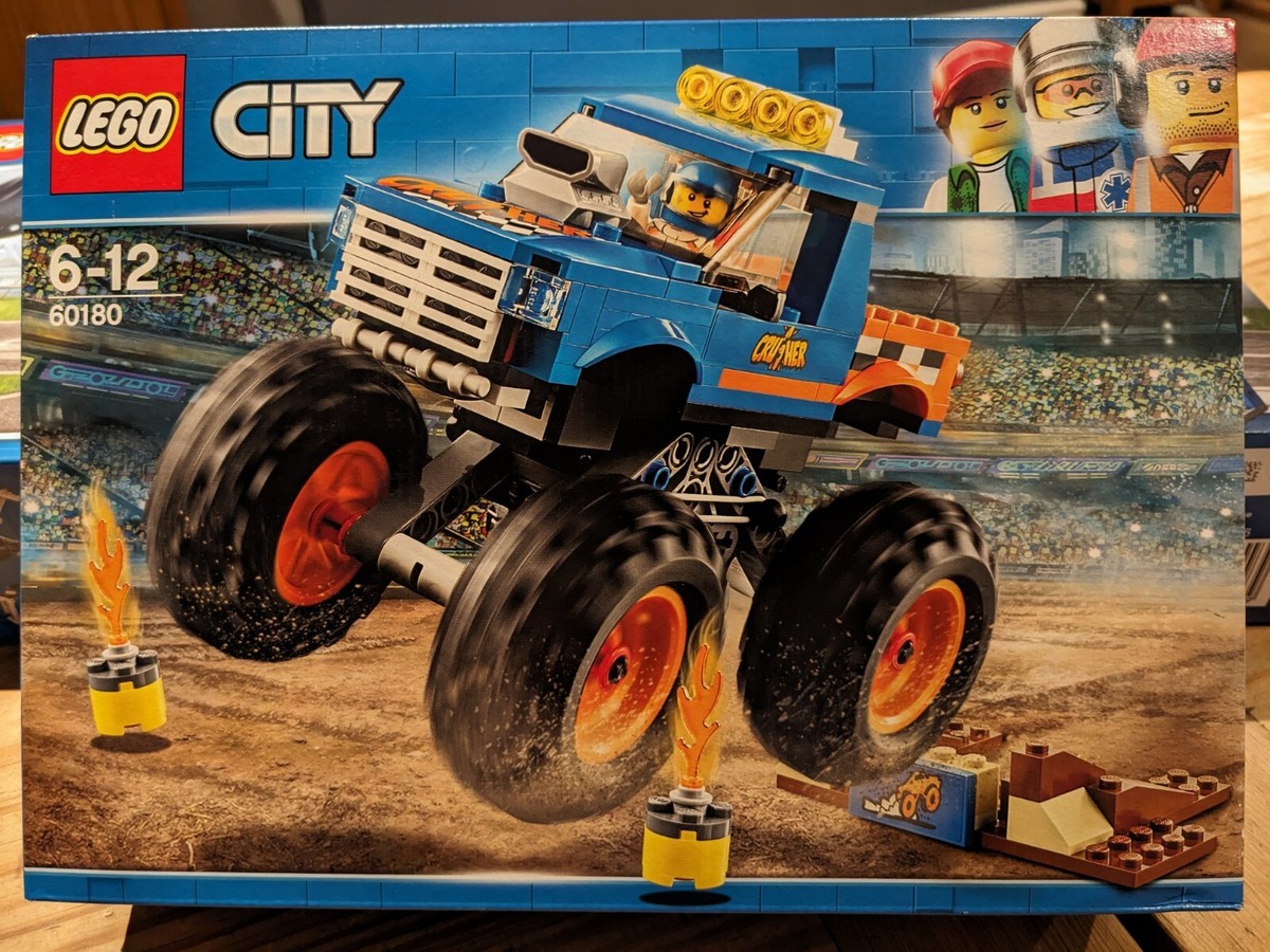 Lego City Monster Truck 60180 Retired Rare UK
