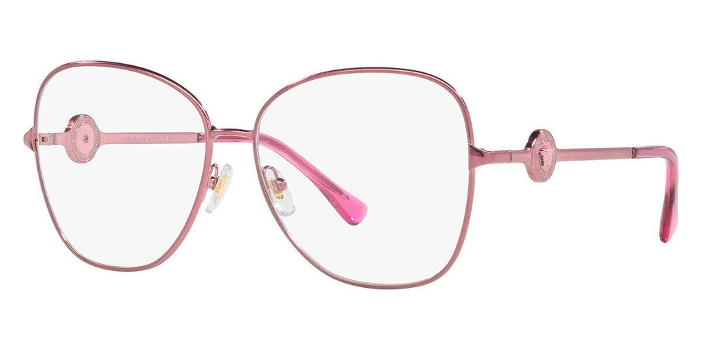 NEW Versace VE1289-1500-55 Pink Eyeglasses