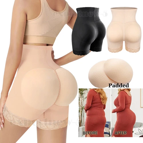Fake Ass Frauen gepolstertes Höschen Po-Lifter Hüftverstärker Bauchkontrolle Body Shaper - Bild 1 von 42