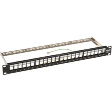 Tripp Lite 24-Port 1U Rack-Mount Shielded Bla...